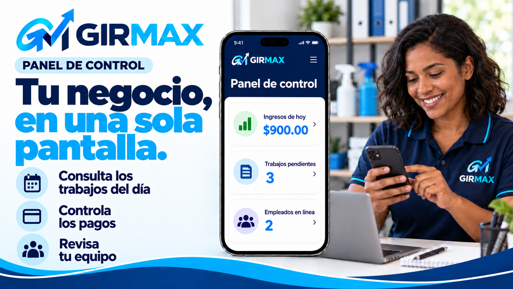 Panel de control GIRMAX