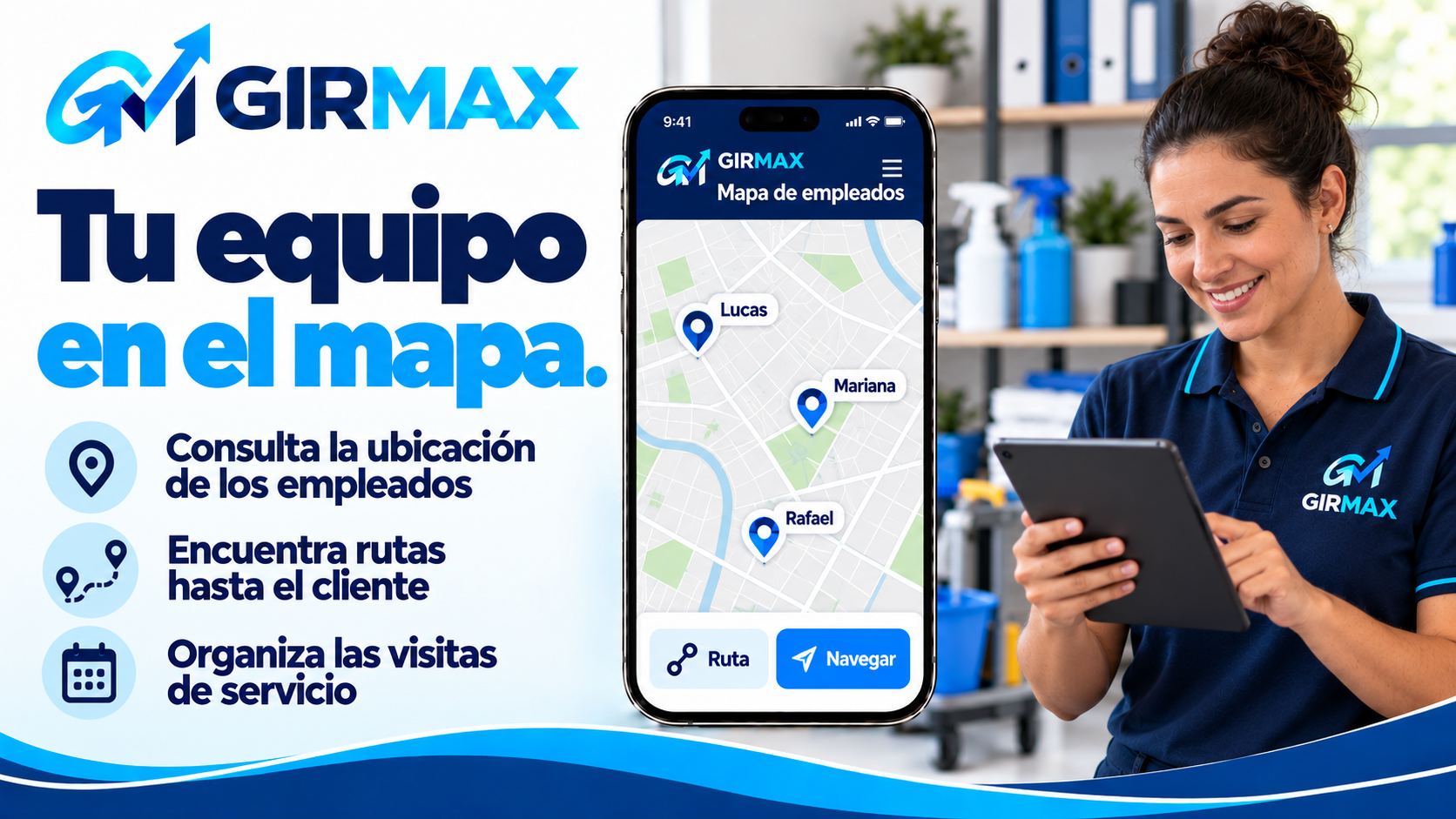 Tu equipo en el mapa