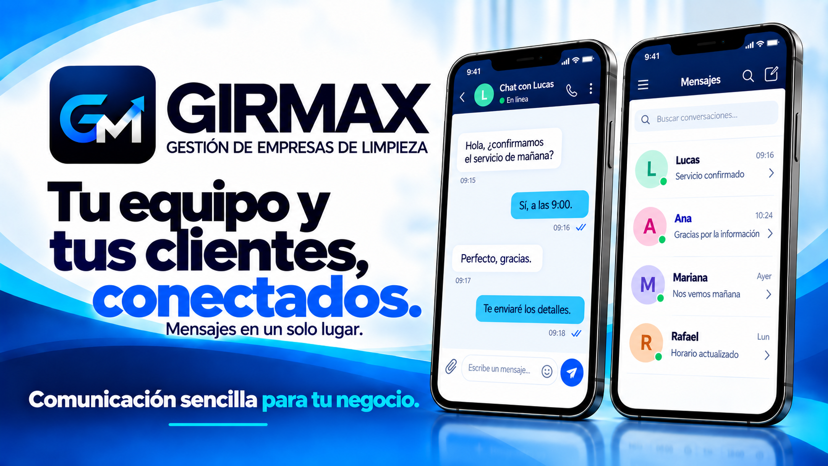Chat y mensajes