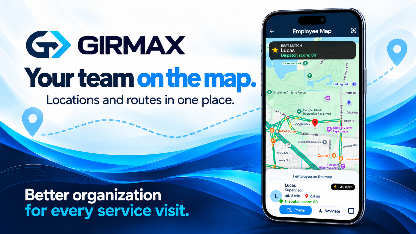 Employee map