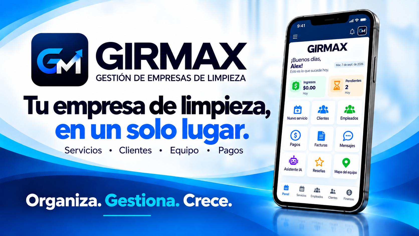 Panel de control GIRMAX